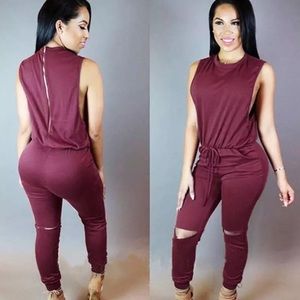 Elegant Red Wine Jumper